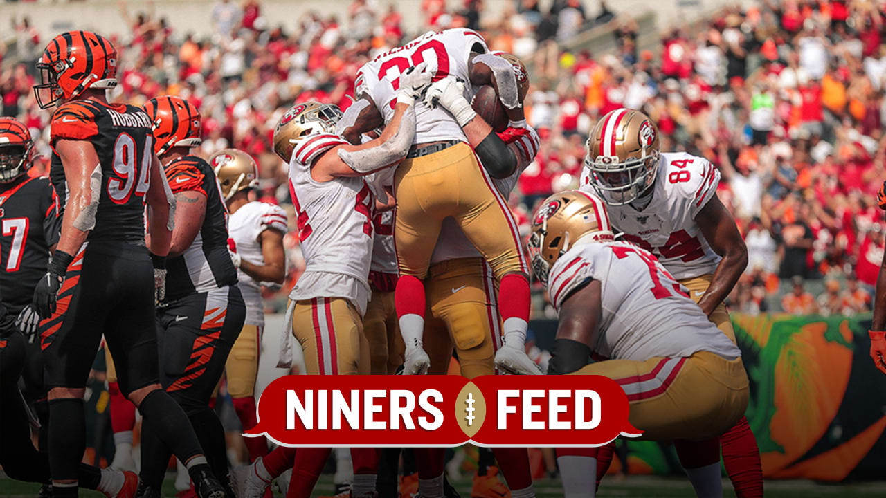 Watch: Raheem Mostert scores fourth TD to give 49ers 34-7 lead