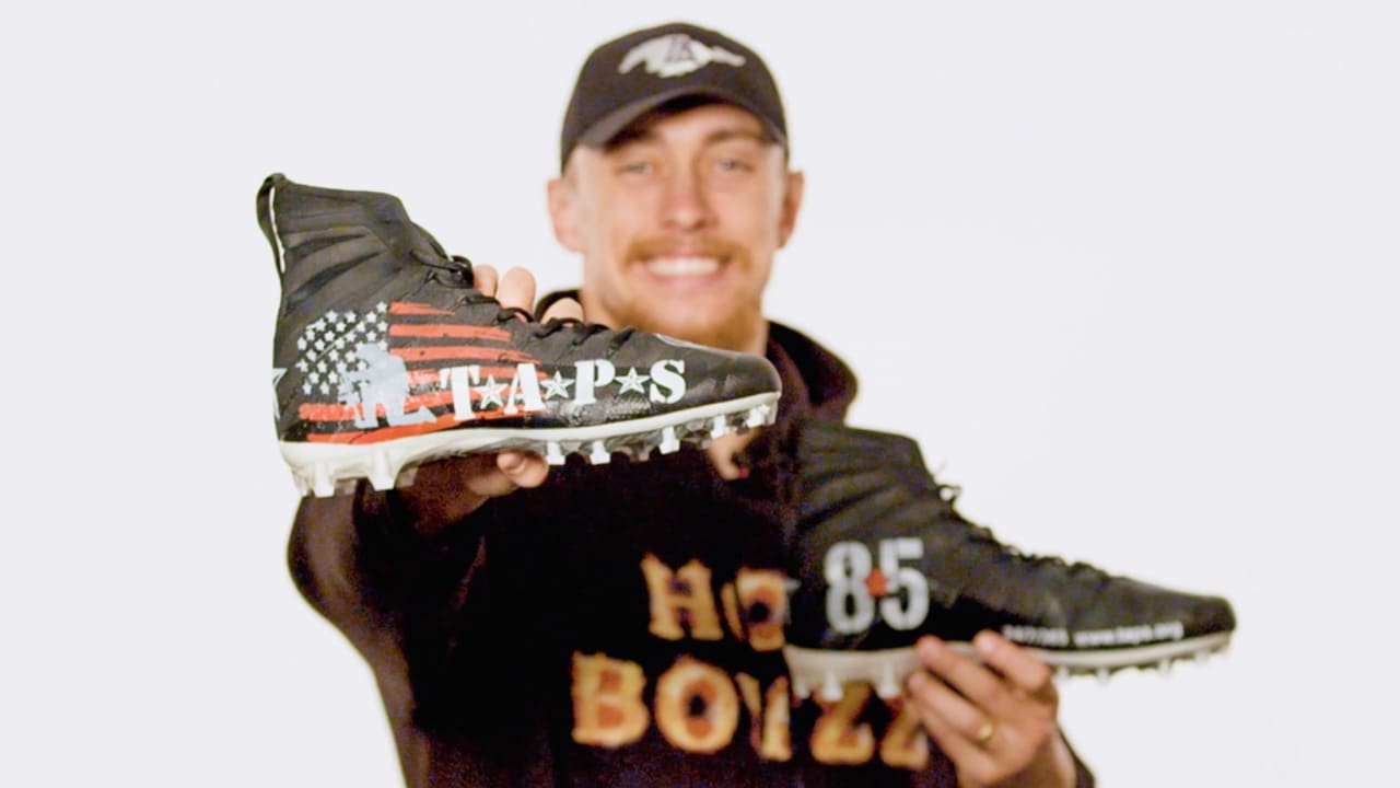 George Kittle speaks on potential comeback and shows off his 'My Cause My  Cleats' 