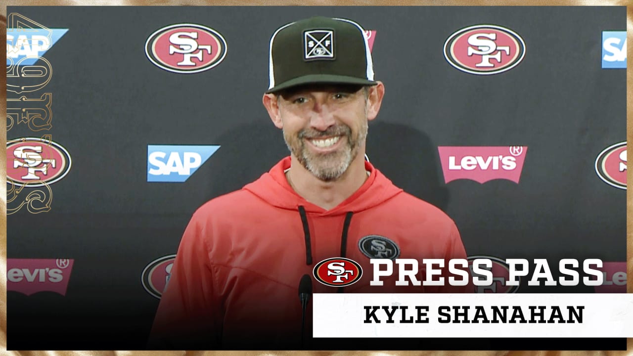 San Francisco 49ers on X: Kyle Shanahan and @JohnLynch49ers will hold  their #49ersCamp opening press conference today at 12:30 PM PT! Watch LIVE  here on Twitter,   and  / #49ers app.