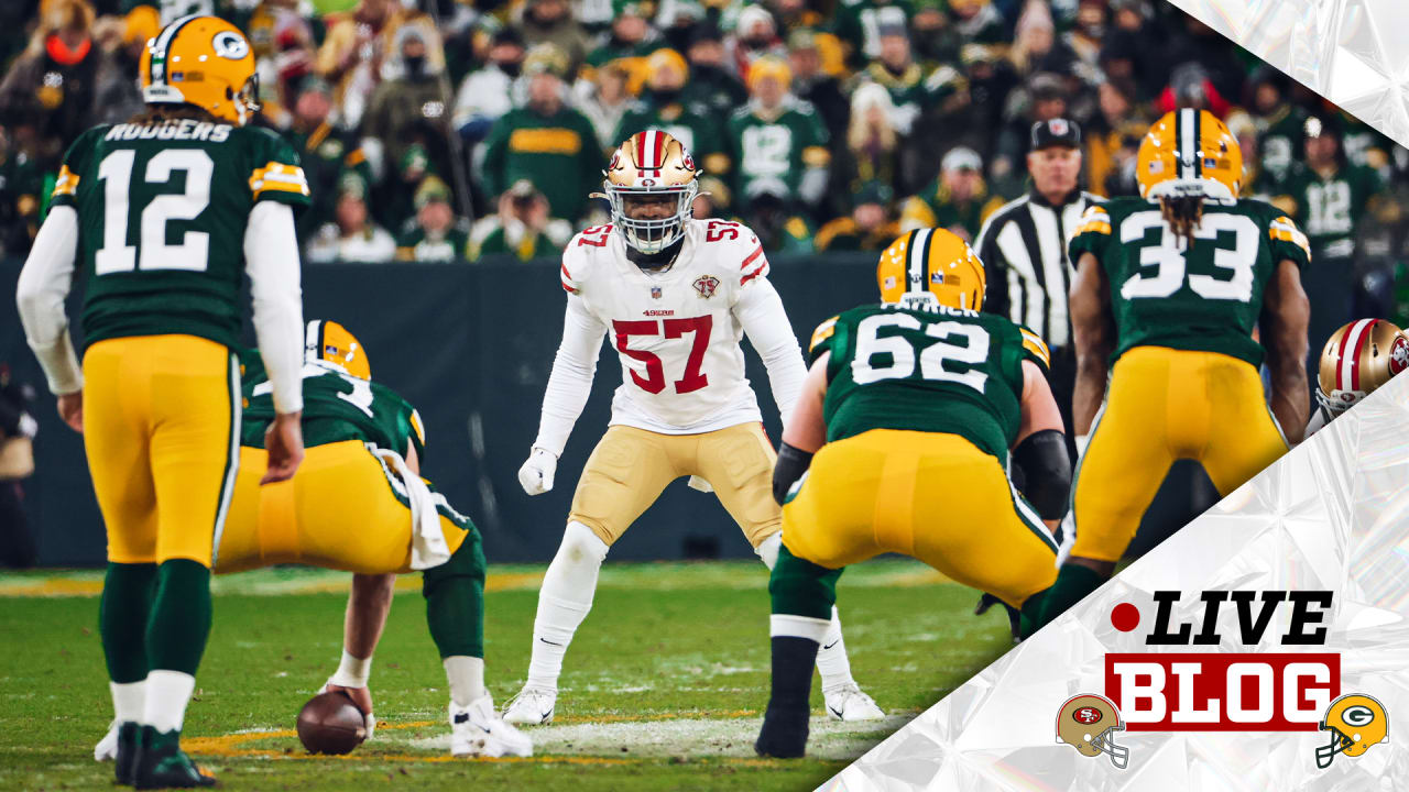 Live Blog: San Francisco 49ers vs. Green Bay Packers (Divisional Round)
