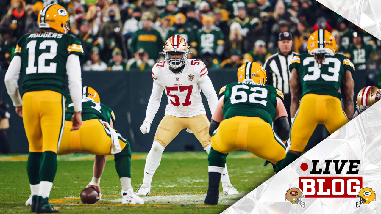 Live Blog: San Francisco 49ers vs. Green Bay Packers (Divisional