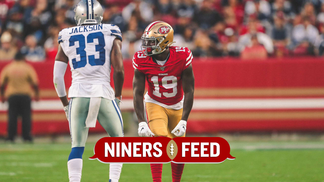 San Francisco 49ers' Mark Nzeocha reacts after a play against the Kansas  City Chiefs during the …