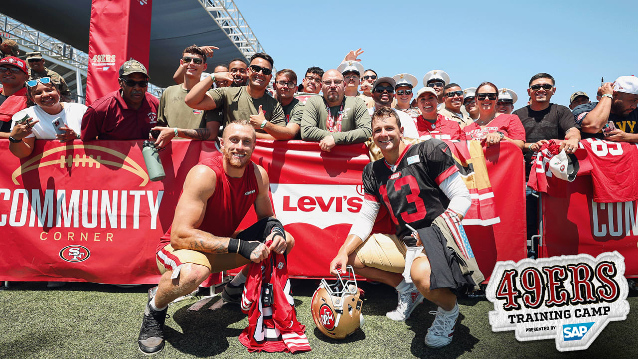 Photos: Raiders host military members for a day at Training Camp