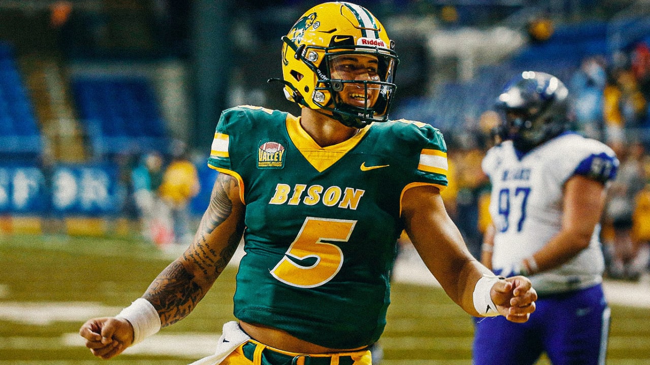 Panthers among teams watching NDSU QB Trey Lance throw at his pro day