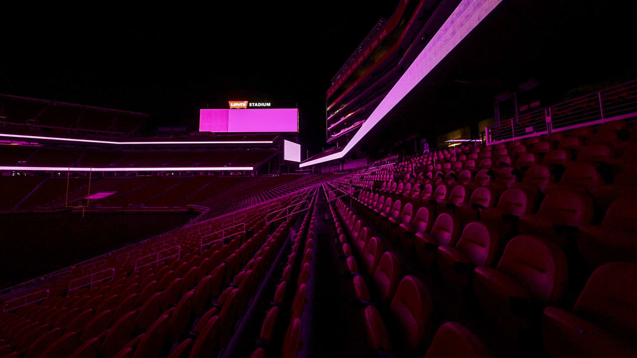 Levi's® Stadium Lights Up Purple In Support Of Hospitality Workers