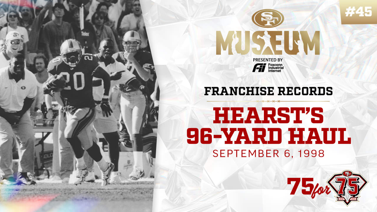75 for 75: Hearst's 96-Yard Haul - Vimarsana News