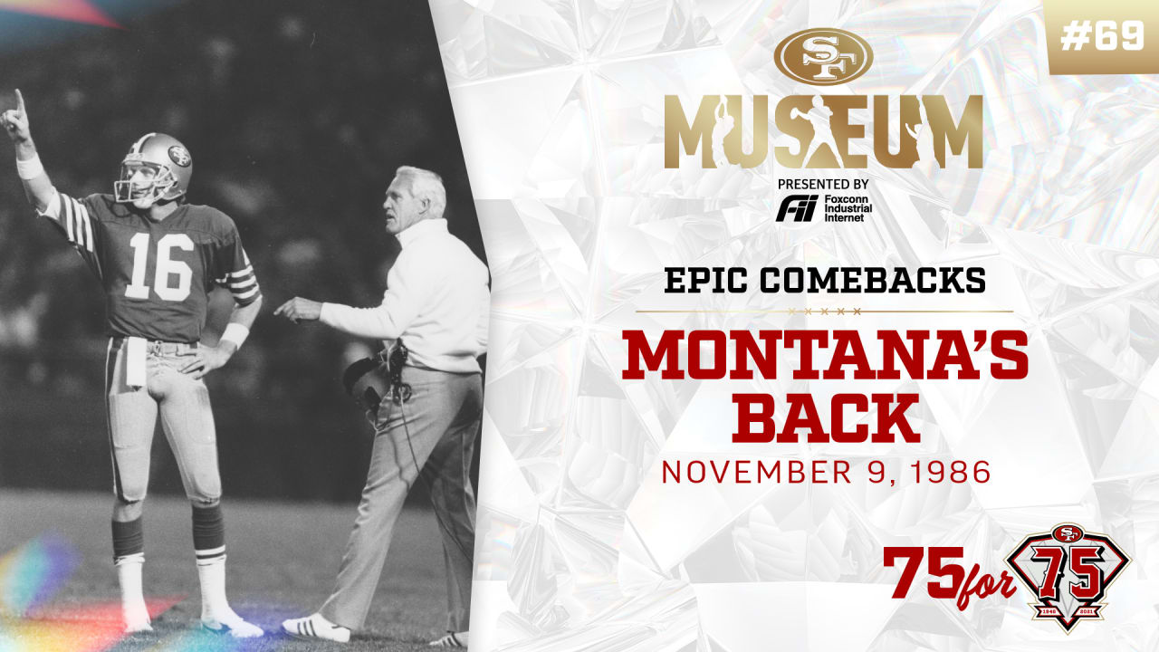 Today in Pro Football History: MVP Profile: Joe Montana, 1989