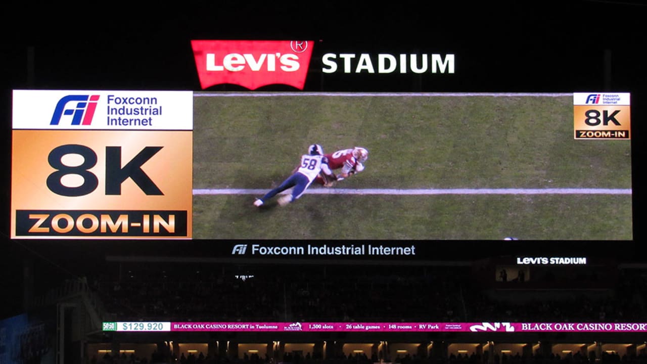 First-ever 8K Video Replay System Unveiled at Levi's® Stadium