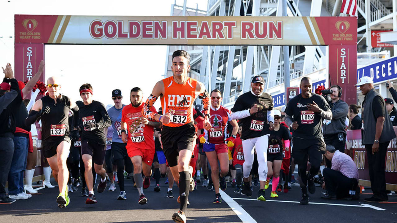 49ers Golden Heart Run Returns to Levi’s® Stadium in November to