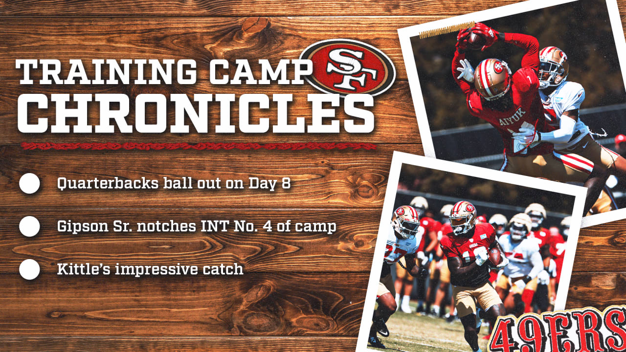 The Best Plays From Day 8 of #49ersCamp