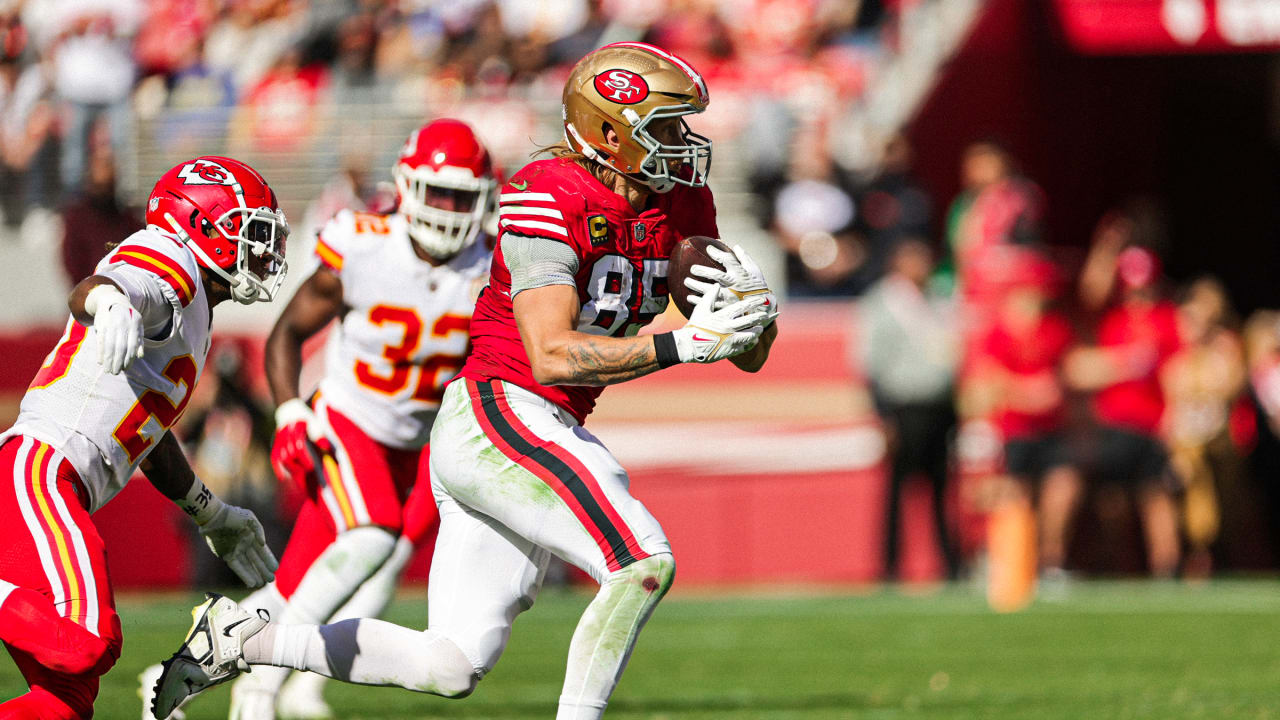 Every Kittle Catch from the National TE Day Matchup vs. Chiefs
