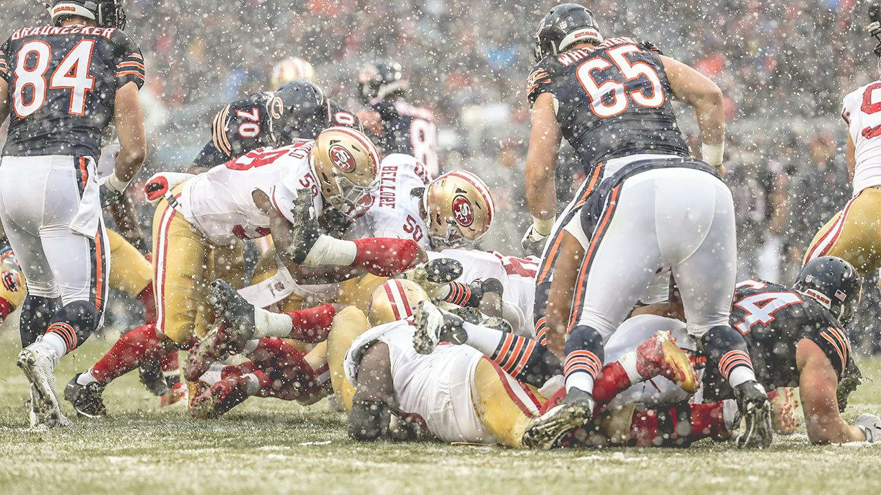 49ers Force Bears Fumble on Kickoff