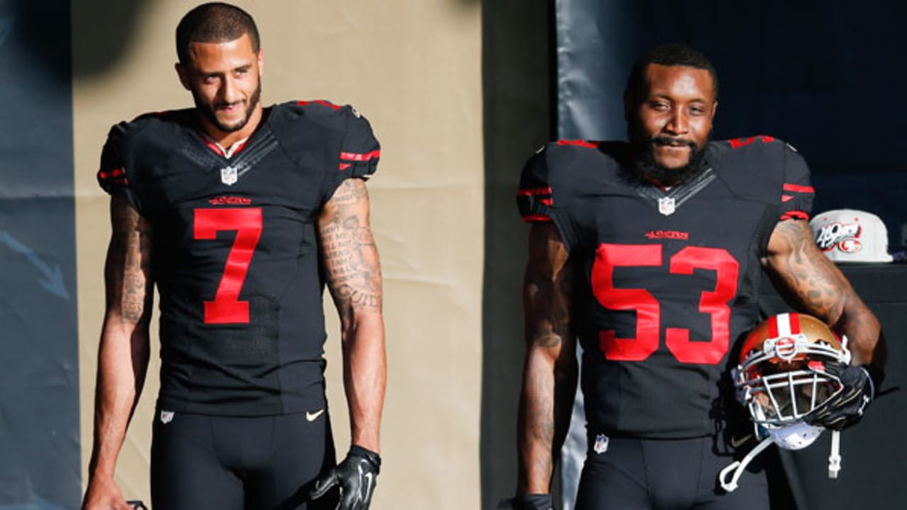 colin kaepernick black 49ers jersey