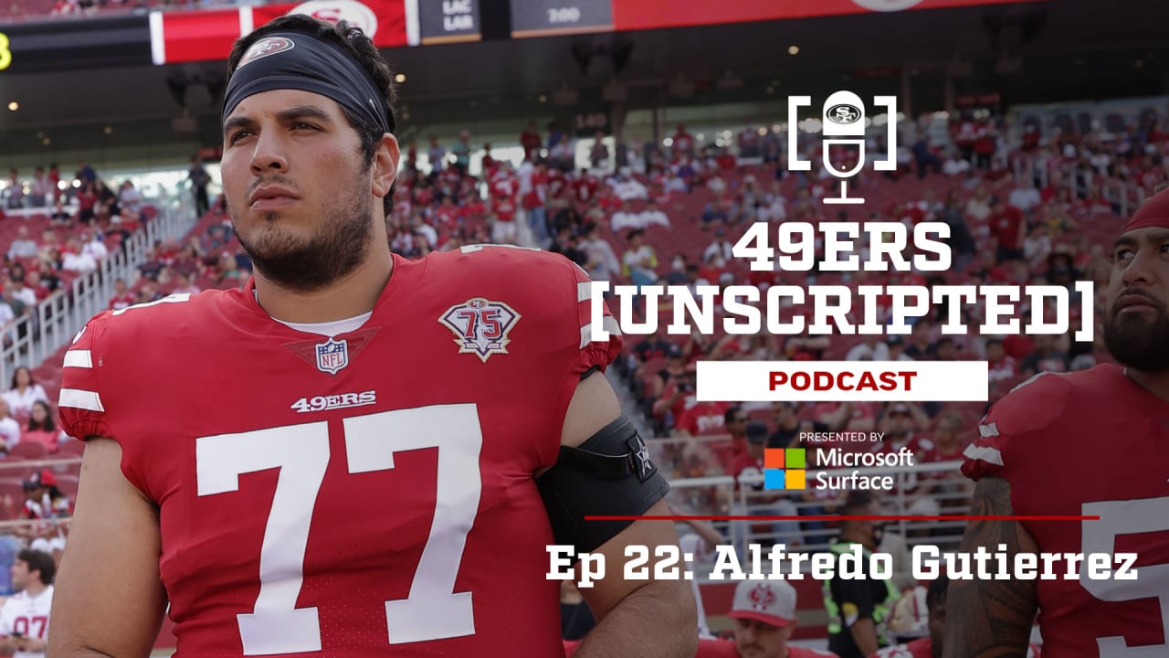 San Francisco 49ers' Alfredo Gutierrez during an NFL preseason