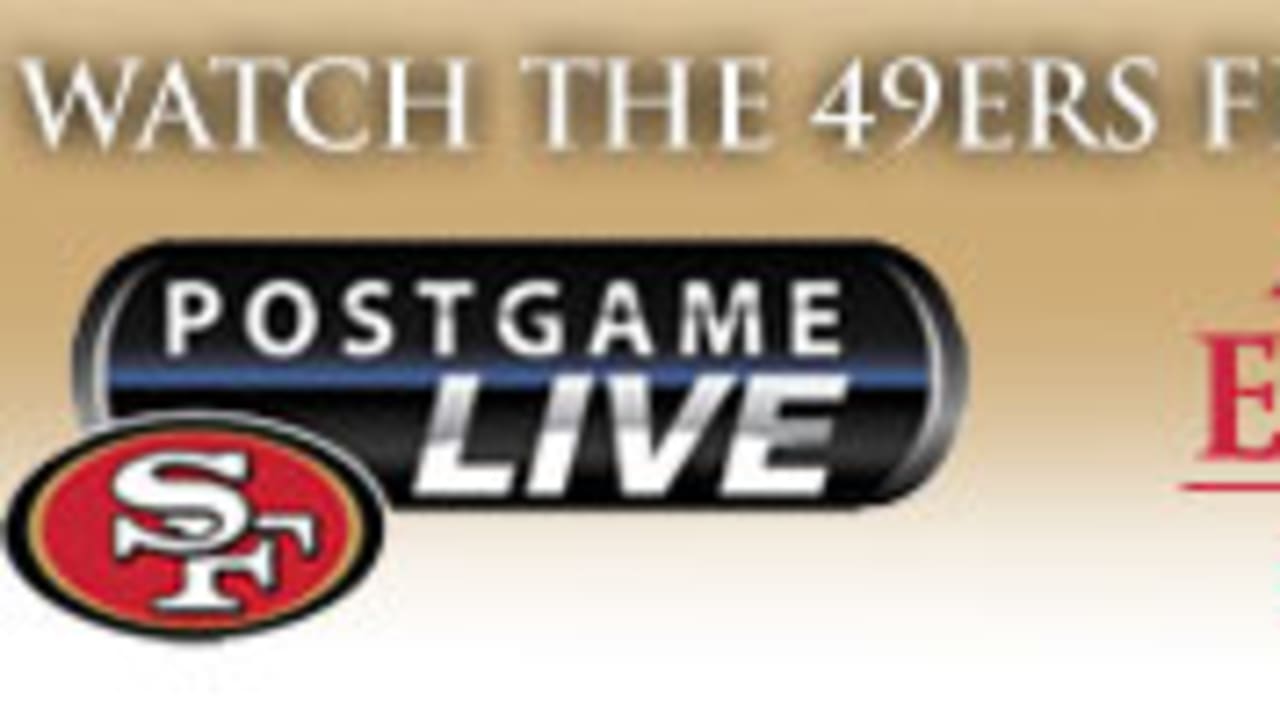 49ers postgame live today
