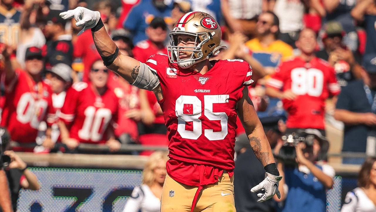 George Kittle with a BCB celebration #49ers 