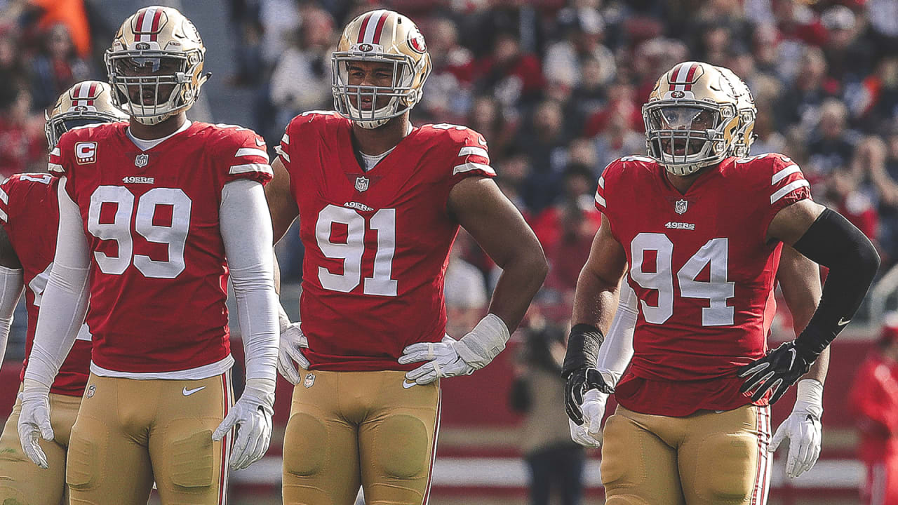 The 49ers defensive line has dominated through three weeks of the