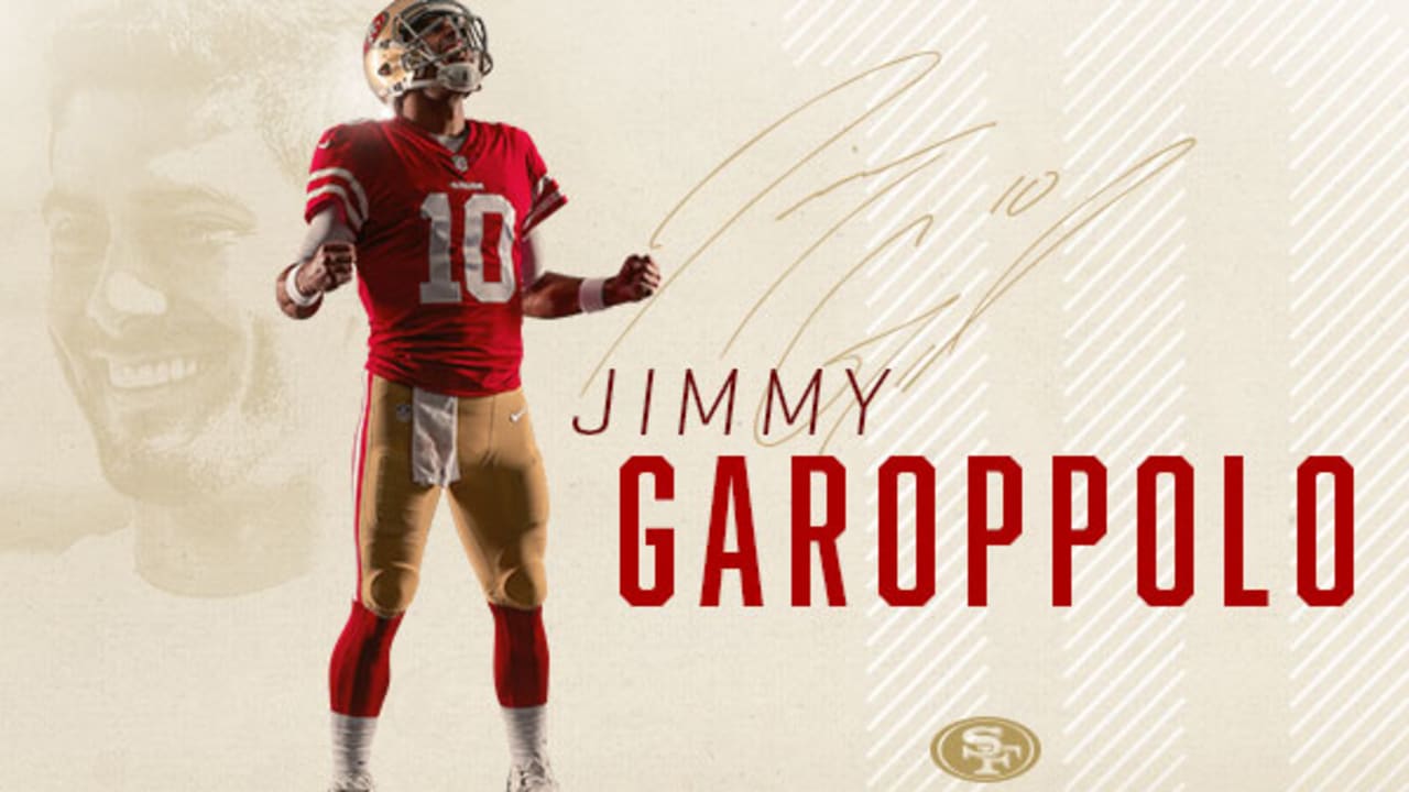 jimmy garoppolo sign