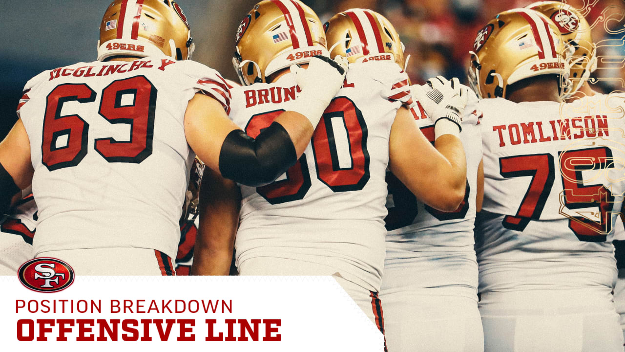 San Francisco 49ers roster: Offensive line continuity is key