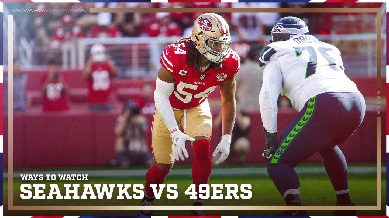 Seahawks at 49ers: How To Watch, Listen And Live Stream The Wild