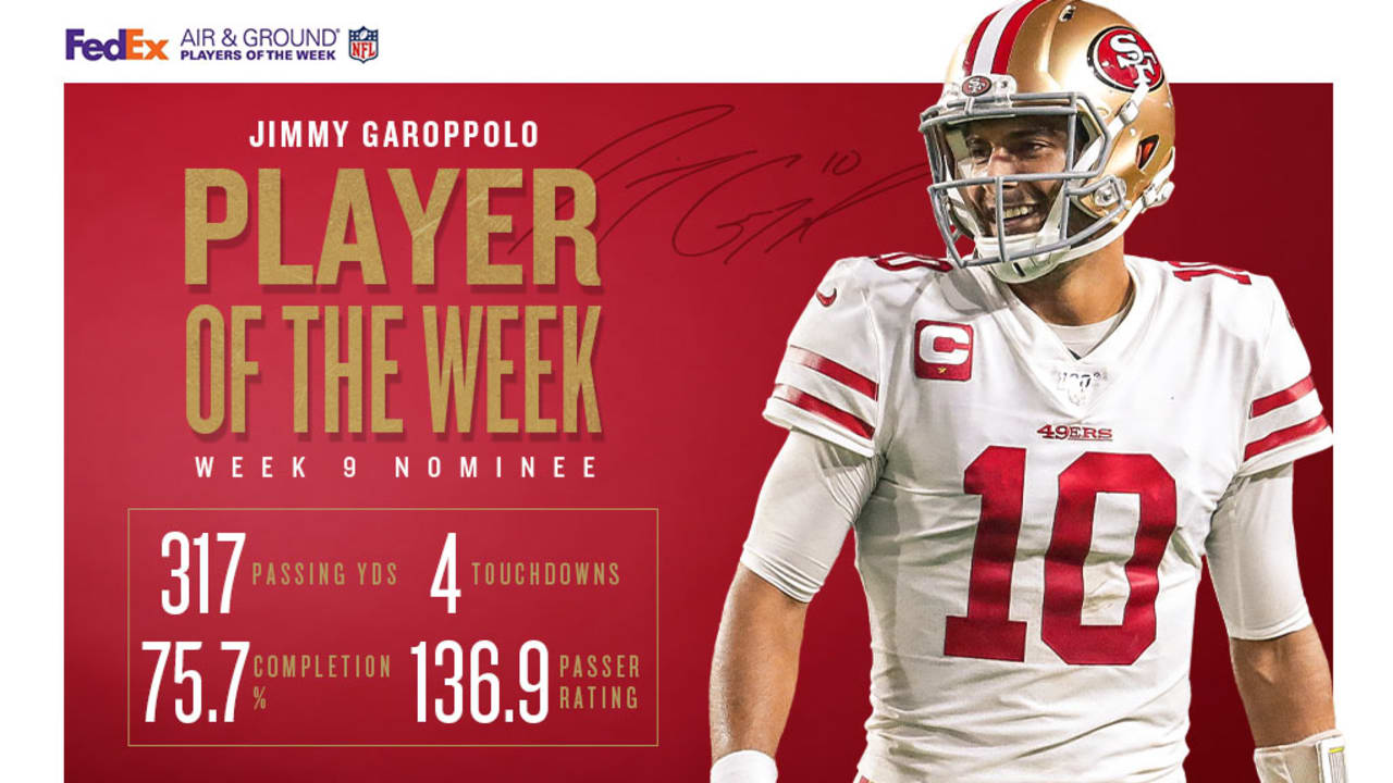 is jimmy garoppolo playing today