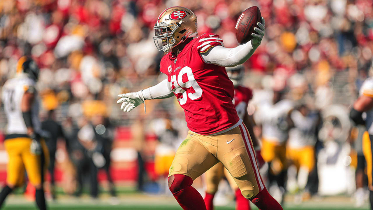 San Francisco 49ers 30 vs 7 Pittsburgh Steelers summary, stats