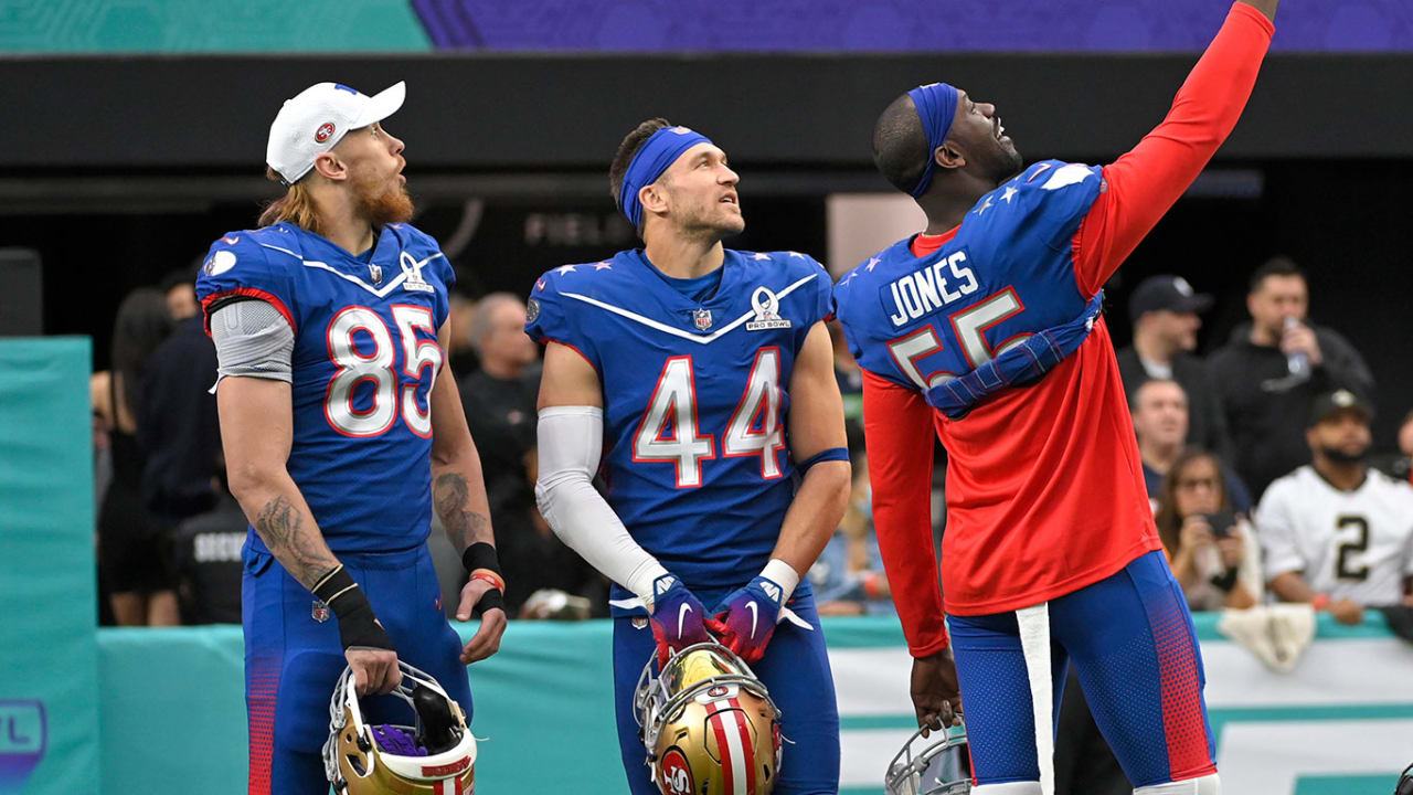 49ers news: Watch George Kittle, Deebo Samuel, and Laken Tomlinson mic'd up  at Pro Bowl practice - Niners Nation