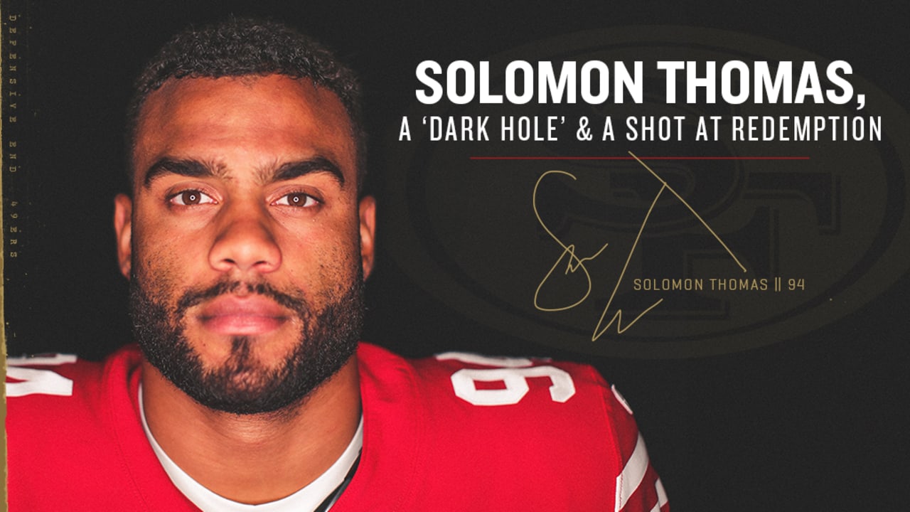 San Francisco 49ers Road Game Jersey - Solomon Thomas - Youth