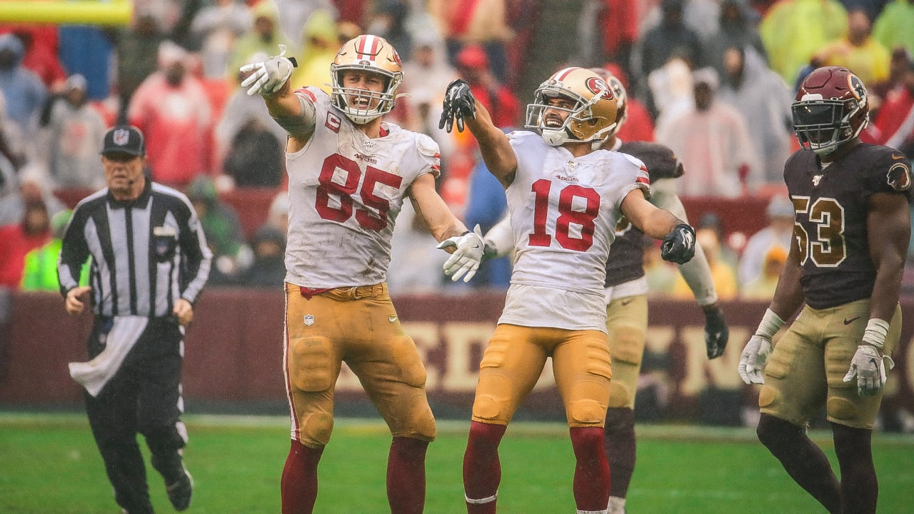 Kittle, Shanahan praise Emmanuel Sanders to influence on 49ers