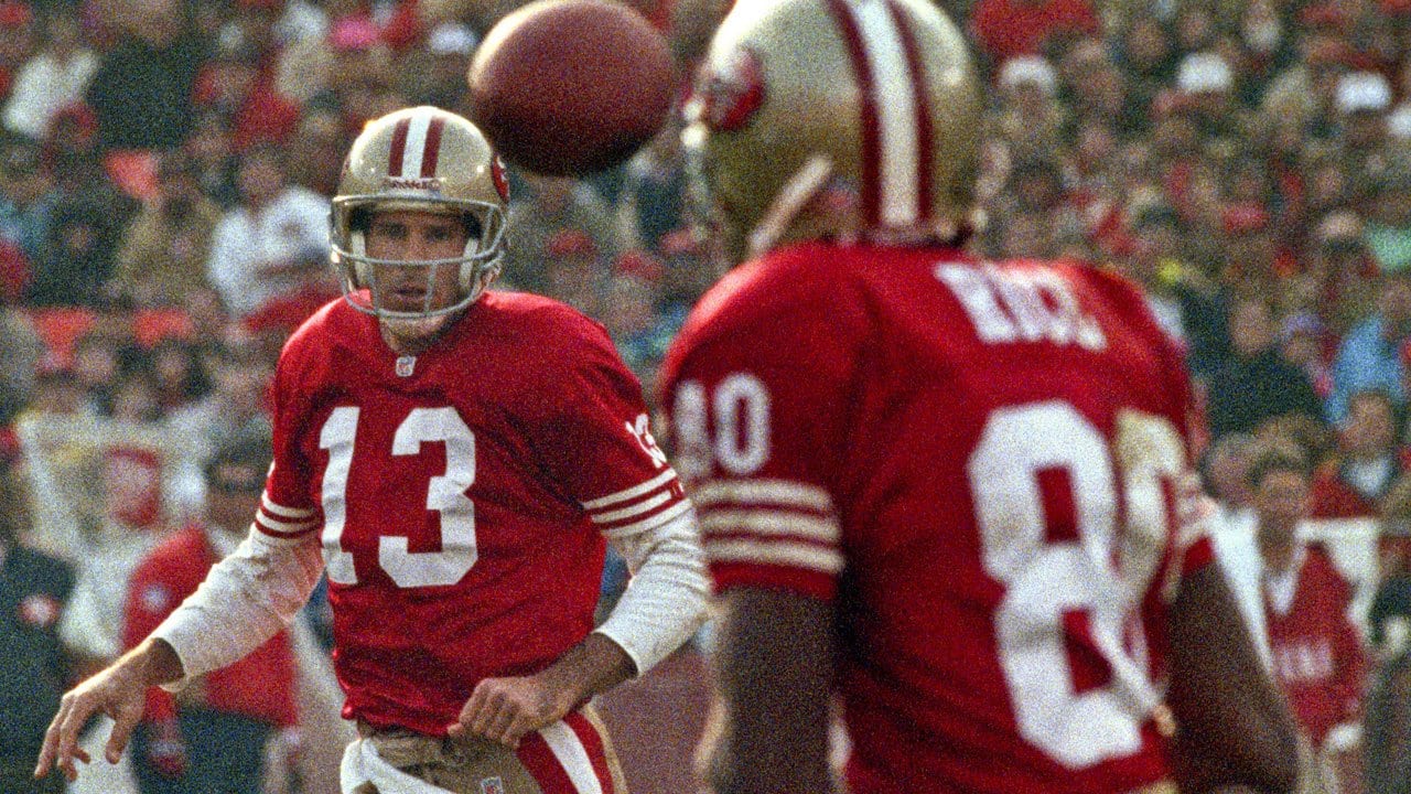 Joe Montana, Jerry Rice and Steve Young Named Best in NFL History to Wear  Their Numbers