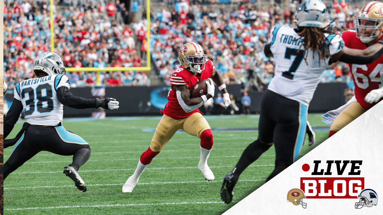 Live Updates: San Francisco 49ers vs. Carolina Panthers (NFL Week 5)