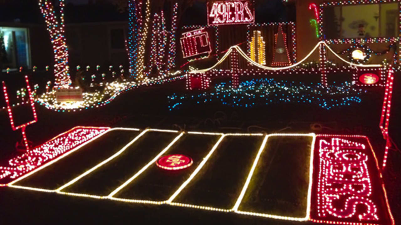 San Francisco 49ers - Brockin' around the Christmas tree!