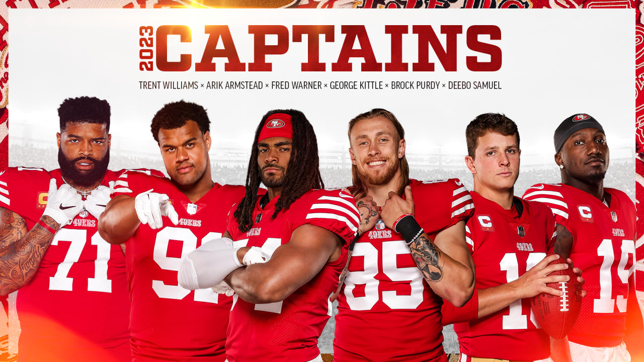Kittle, Warner and Four More Selected as 2023 Team Captains