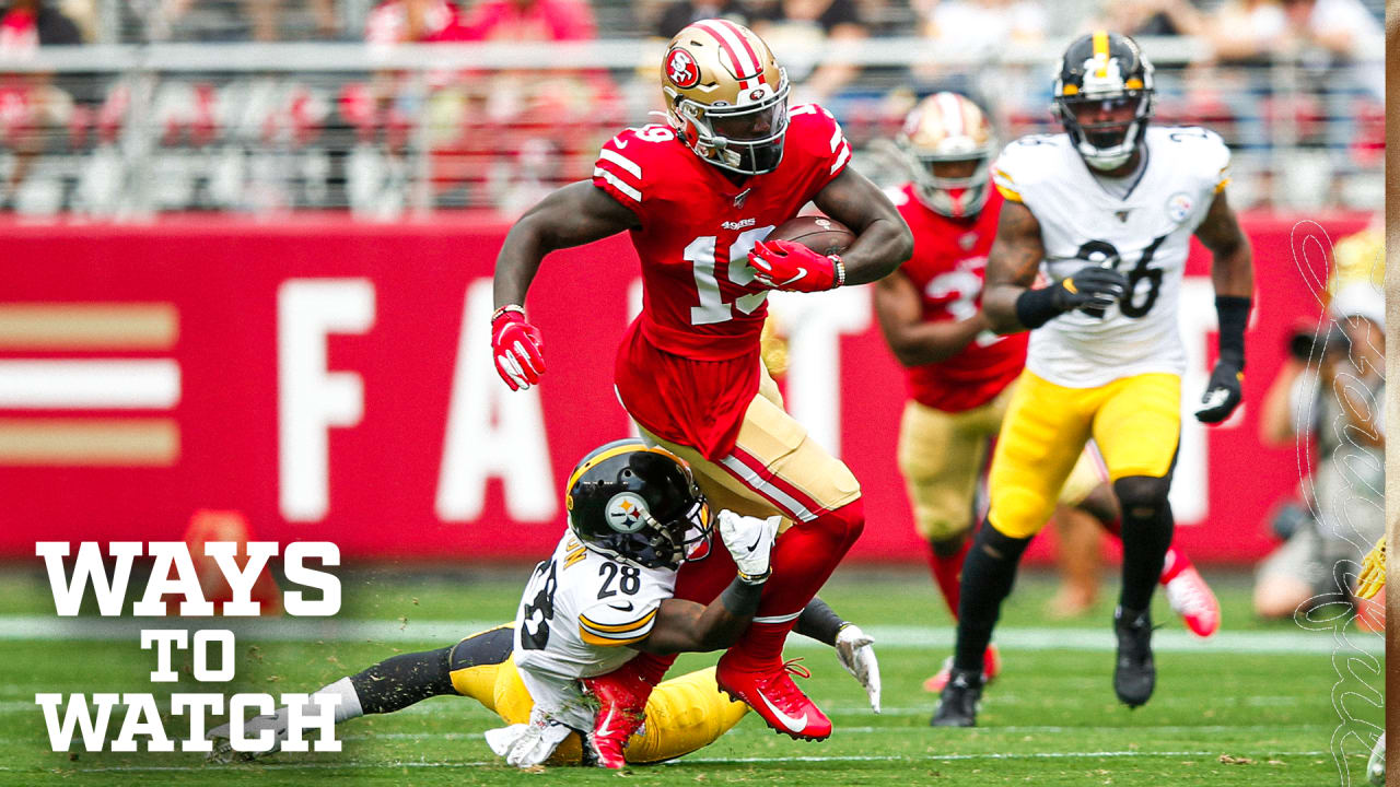 Ways to Watch and Listen: San Francisco 49ers vs. Pittsburgh