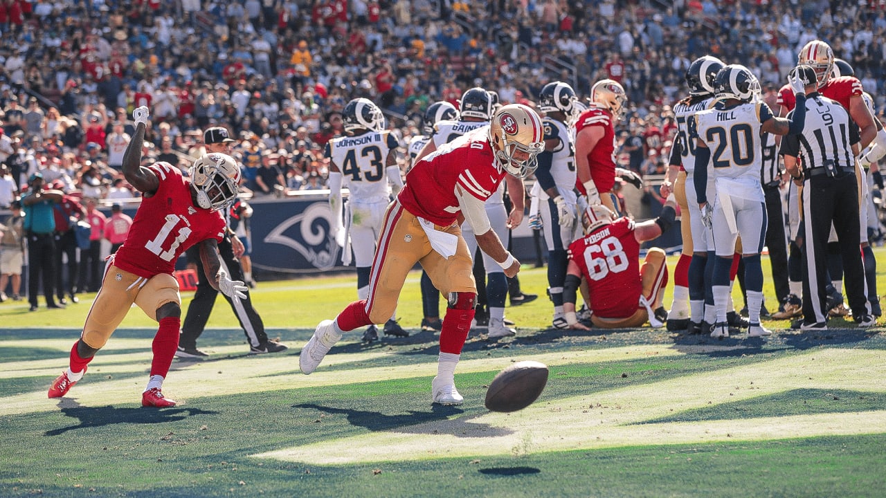 49ers-Rams quarterback triangle collides Monday with Garoppolo