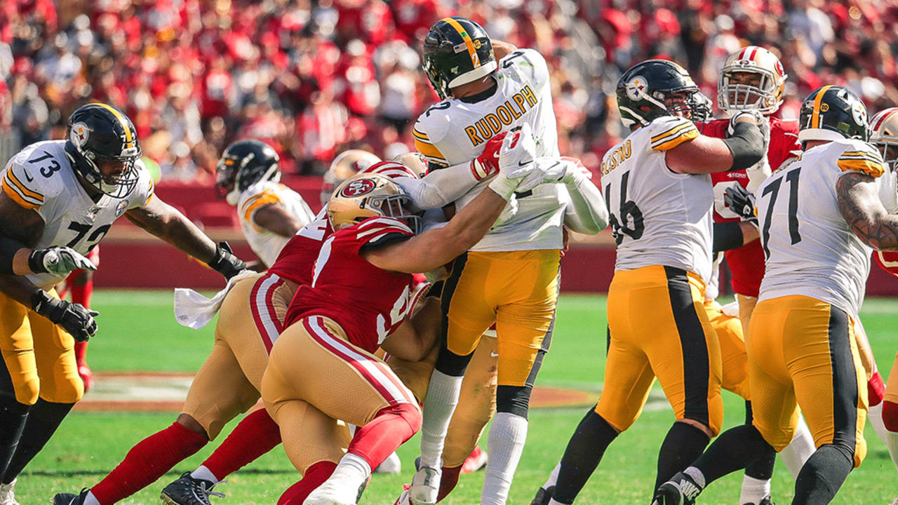 Steelers Depot 7⃣ on X: San Francisco 49ers vs. Pittsburgh