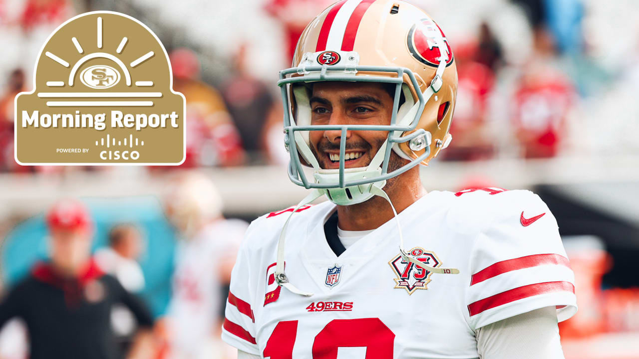 Aaron Banks, Talanoa Hufanga Among Top 49ers PFF Performers of Week 7