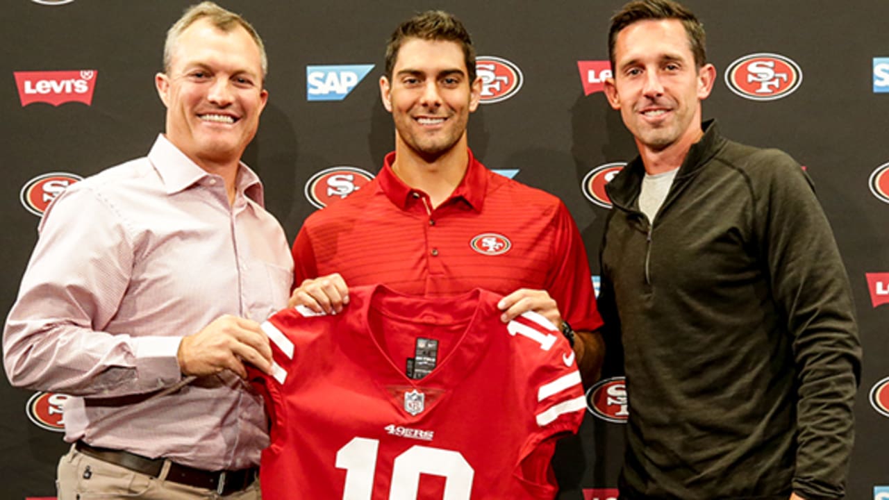 Jimmy Garoppolo #10 San Francisco 49ers Jersey in 2023