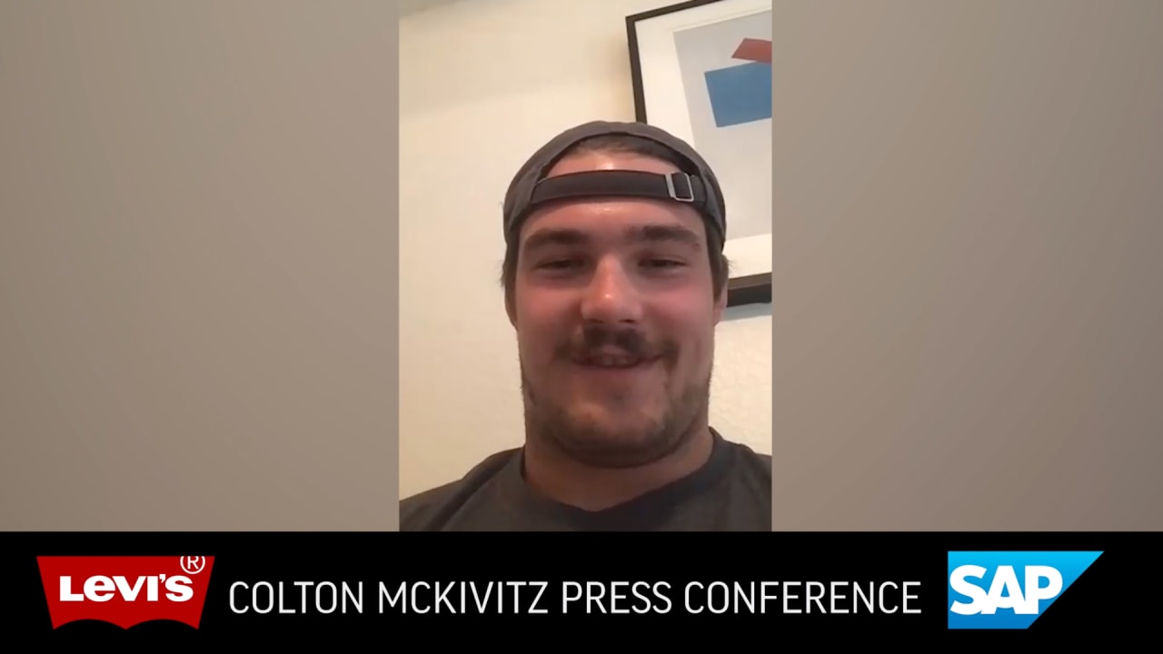 49ers Introduce Fifthround Pick Colton McKivitz