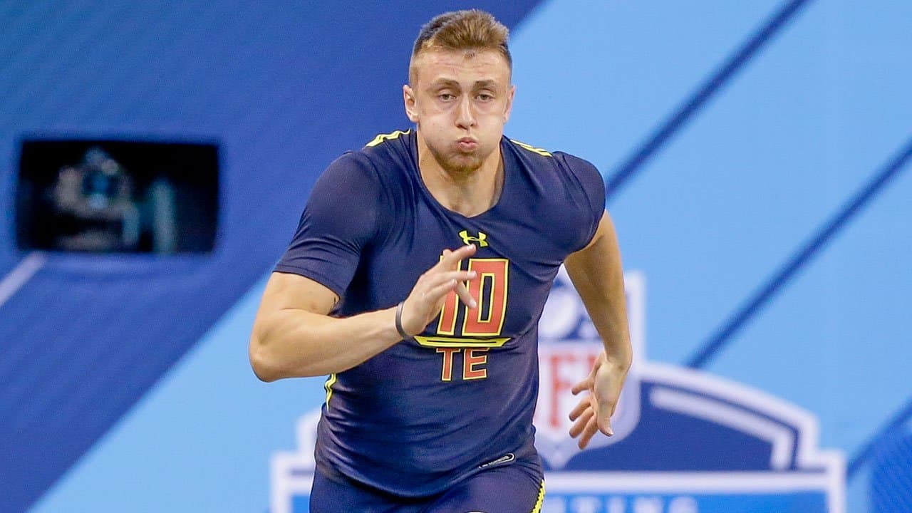 George Kittle's 2017 Combine Workout