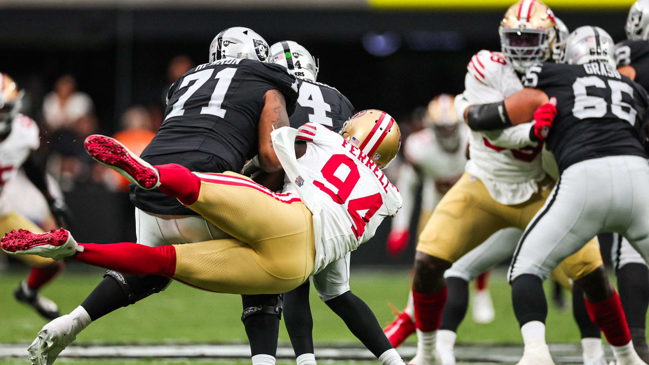 Los Raiders derrotan a los San Francisco 49ers en su primer partido de  pretemporada