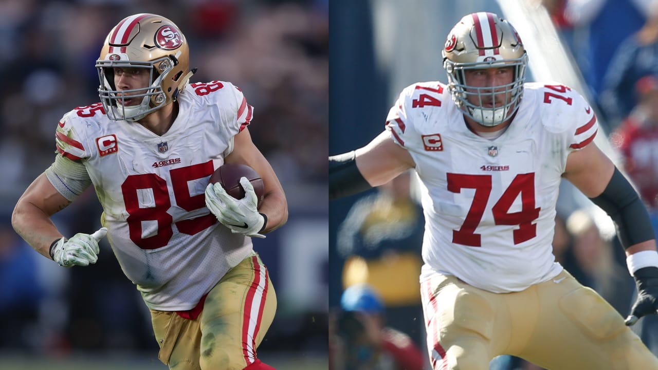 George Kittle And Joe Staley Land On Pro Football Focus List