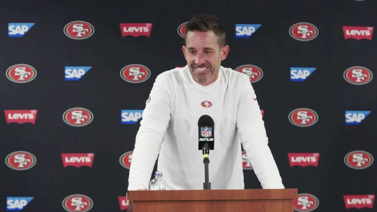 Kyle Shanahan Recaps Week 8 Win Vs. Chicago