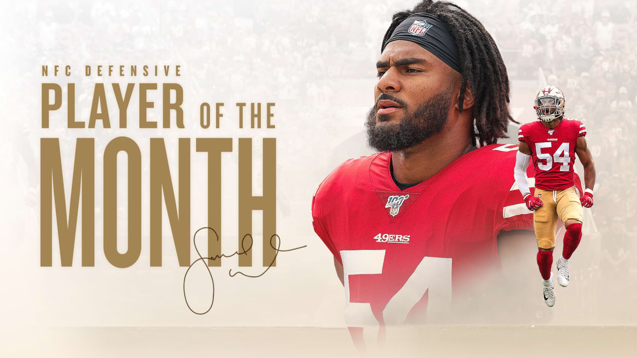 Fred Warner Named NFC Defensive Player of the Month