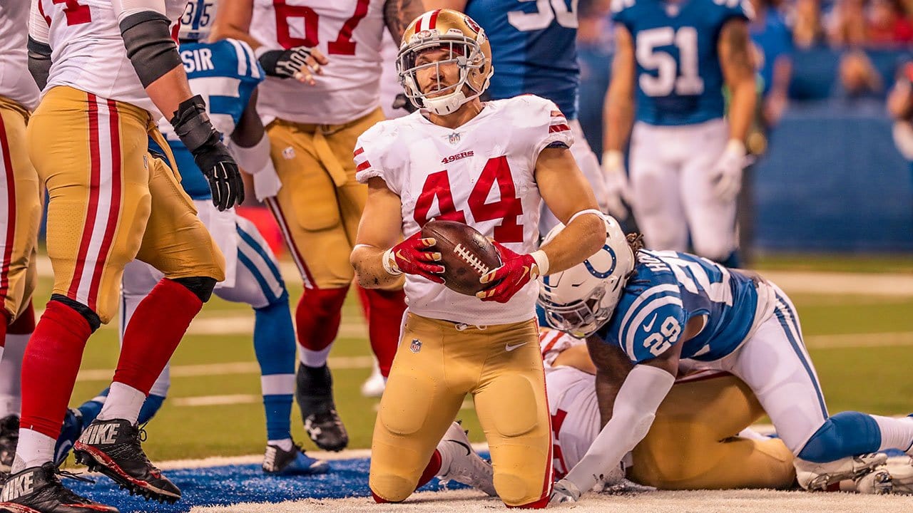 Kyle Juszczyk returns to 49ers practice Wednesday in non-contact