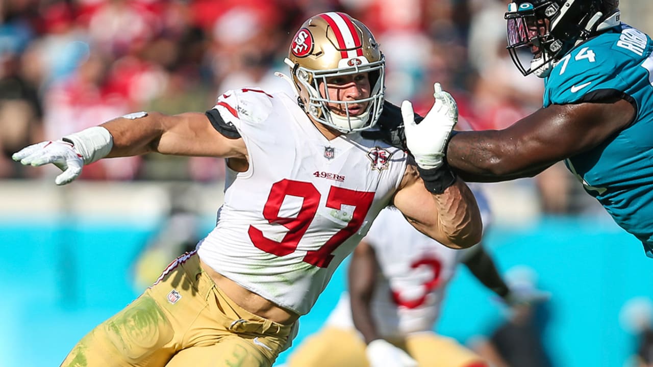 Garoppolo throws 2 more TDs, 49ers dominate Jaguars 30-10