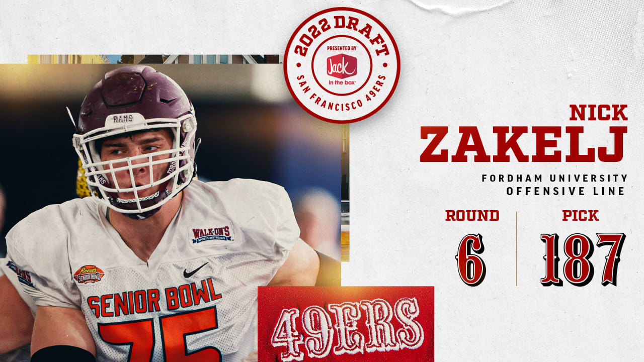 2022 NFL Draft: OL Nick Zakelj, Fordham, No. 187