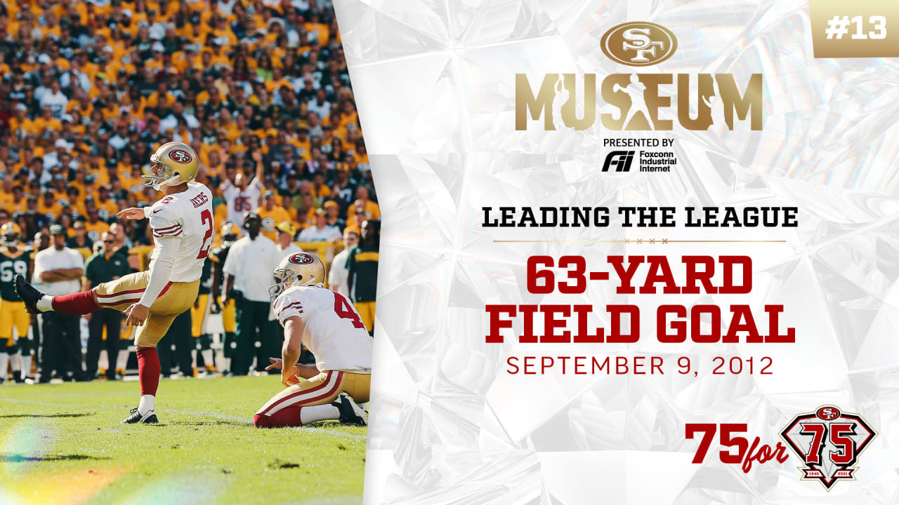 49ers' Akers ties NFL record with 63-yard FG – Delco Times