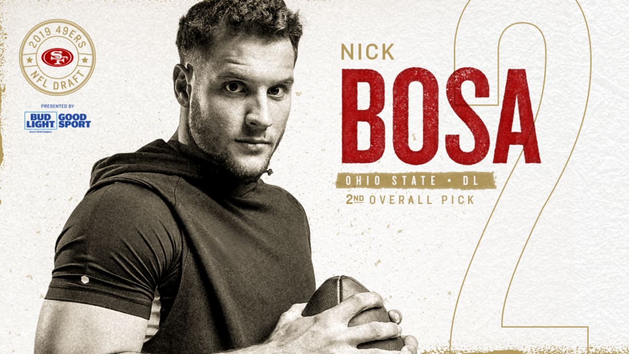 Top draft pick Nick Bosa a natural for 49ers: promising and injured