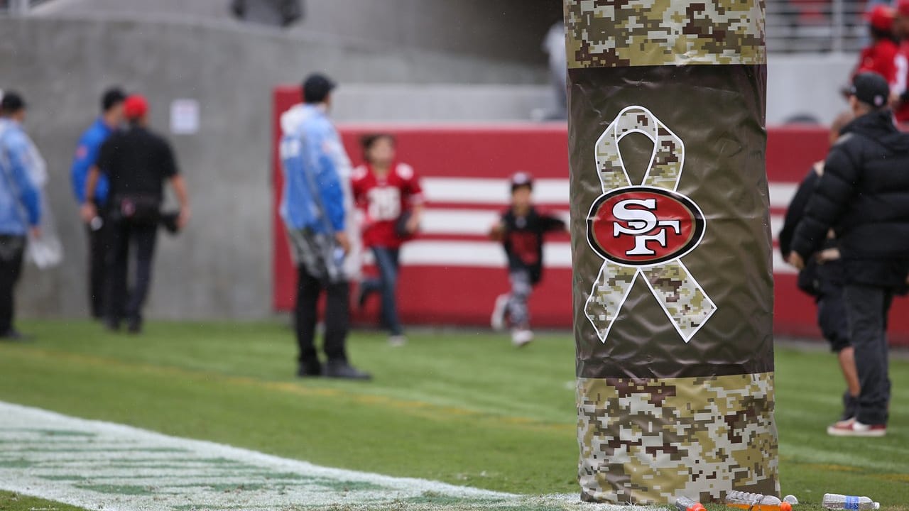49ers Salute to Service Games Through the Years